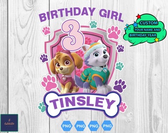 Download Paw Patrol Birthday Svg Etsy