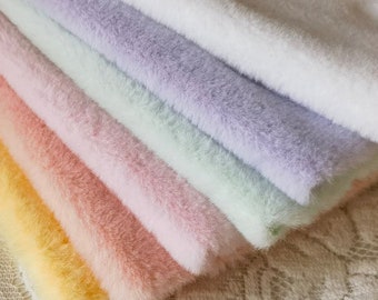 Teddy Bears Fabric Soft Fabric For Toy Stuffed Animal Making 30cm x 22cm (11”x 8”) Soft Plush Fabric