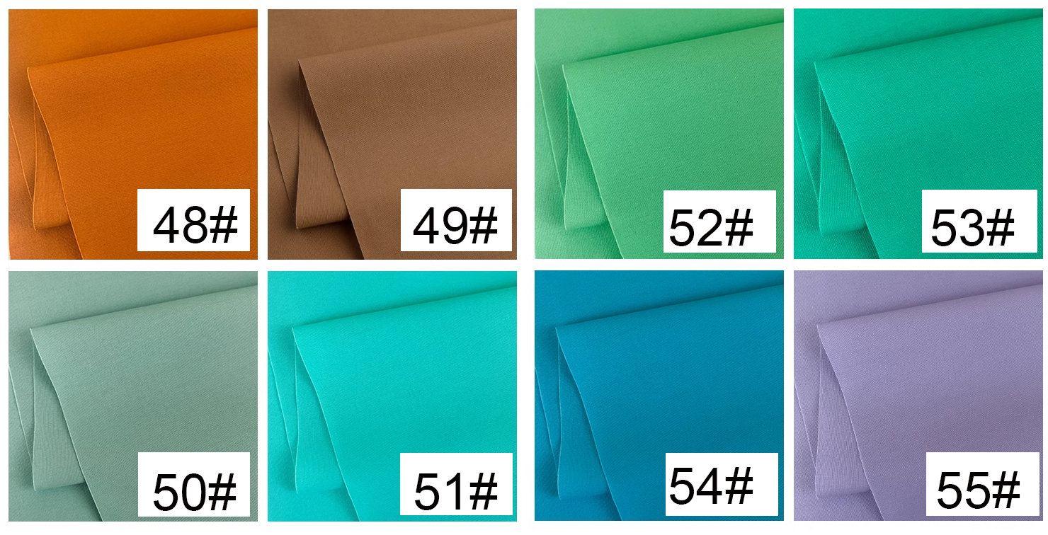 100% Pure Cotton Poplin Plain Fabric Superior Vibrant Colors 100% Pure Cotton Poplin Plain Fabric Superior Vibrant Colors