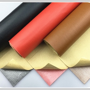 Selbstklebendes Leder, Dekorativer Lederstoff, Kunstleder, Pflaster, Faux Leder Stoff, Reparaturlederstoff