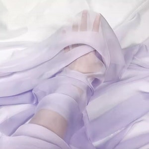 Ombre Chiffon Fabric By The Yard, Ombre Gradient 30D Chiffon Fabric, Chiffon Fabric, Sheer Fabric, Dress Fabric, Apparel Fabric,Dress Fabric