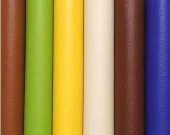 Self-Adhesive Leather Fabric, Upholstery leather, Seat Refurbished Decorative Leather,Band-aid Faux Leather Fabric, By the Half Yard