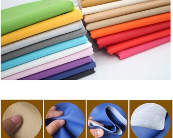 Small lychee Pattern Leather, Artificial Leather, PU Leather,  Decorative Fabric, By The Half Yard