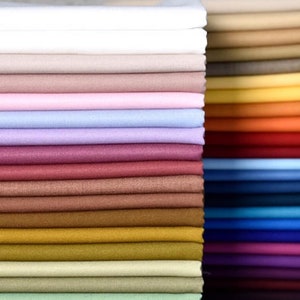 Medium Weight Suiting Fabric, Sewing Fabric, Polyester Suiting Fabric, Spring and Autumn Apparel Fabric, By the Half Yard