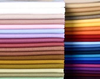 Medium Weight Suiting Fabric, Sewing Fabric, Polyester Suiting Fabric, Spring and Autumn Apparel Fabric, By the Half Yard