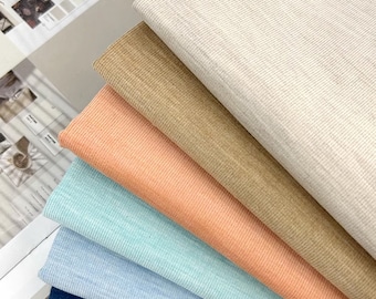 Cotton Corduroy Fabric, 100% Cotton 21 Wales  Corduroy Fabric, Solid Color Washed Corduroy Fabric, Jacket Coat Fabric, By The Half Yard