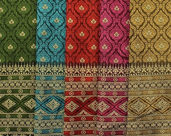 Jacquard Fabric, Ethnic Clothing Fabric, Tube Skirt And Short Skirt Fabric, By The Half Yard