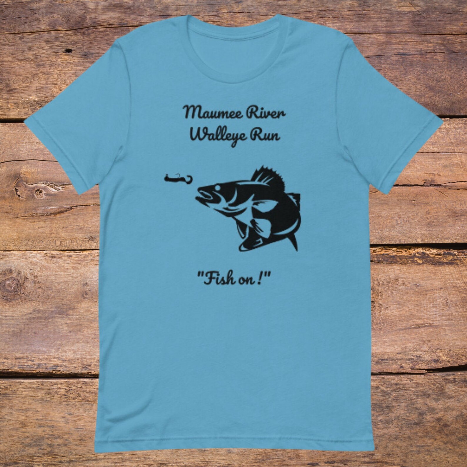 Maumee River Walleye Run T-Shirt Fish On Maumee Ohio | Etsy