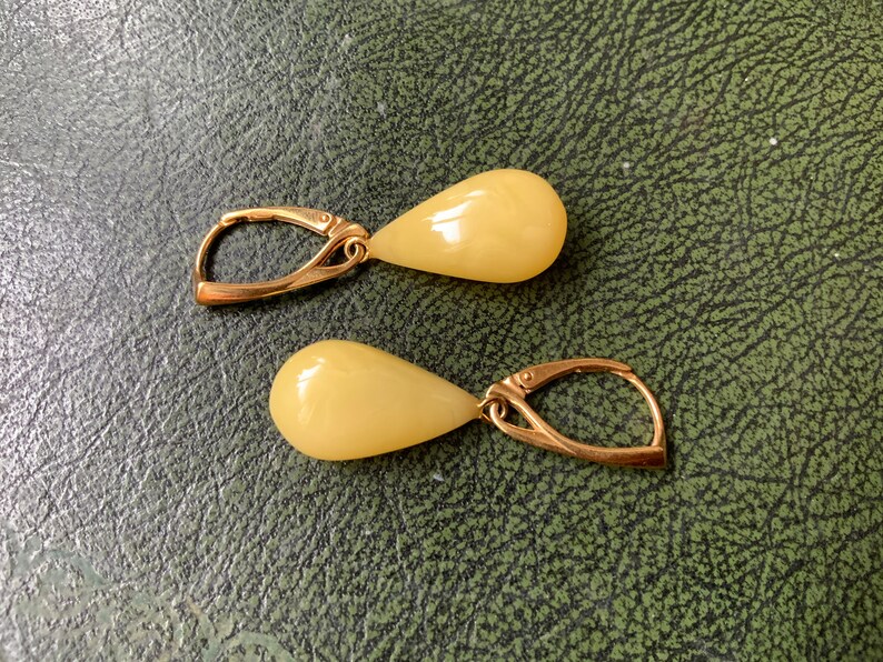 11.9*40 mm amber gold earrings milky butterscotch white amber gold plated sterling silver 925 dangle earrings big gem stone amber earrings