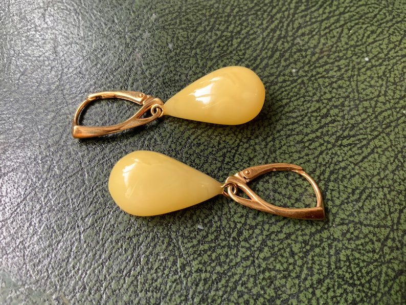 11.9*40 mm amber gold earrings milky butterscotch white amber gold plated sterling silver 925 dangle earrings big gem stone amber earrings
