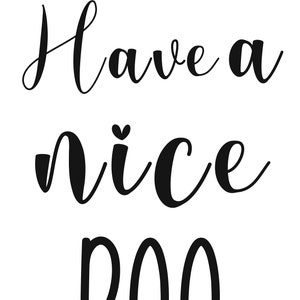 Have a nice poo