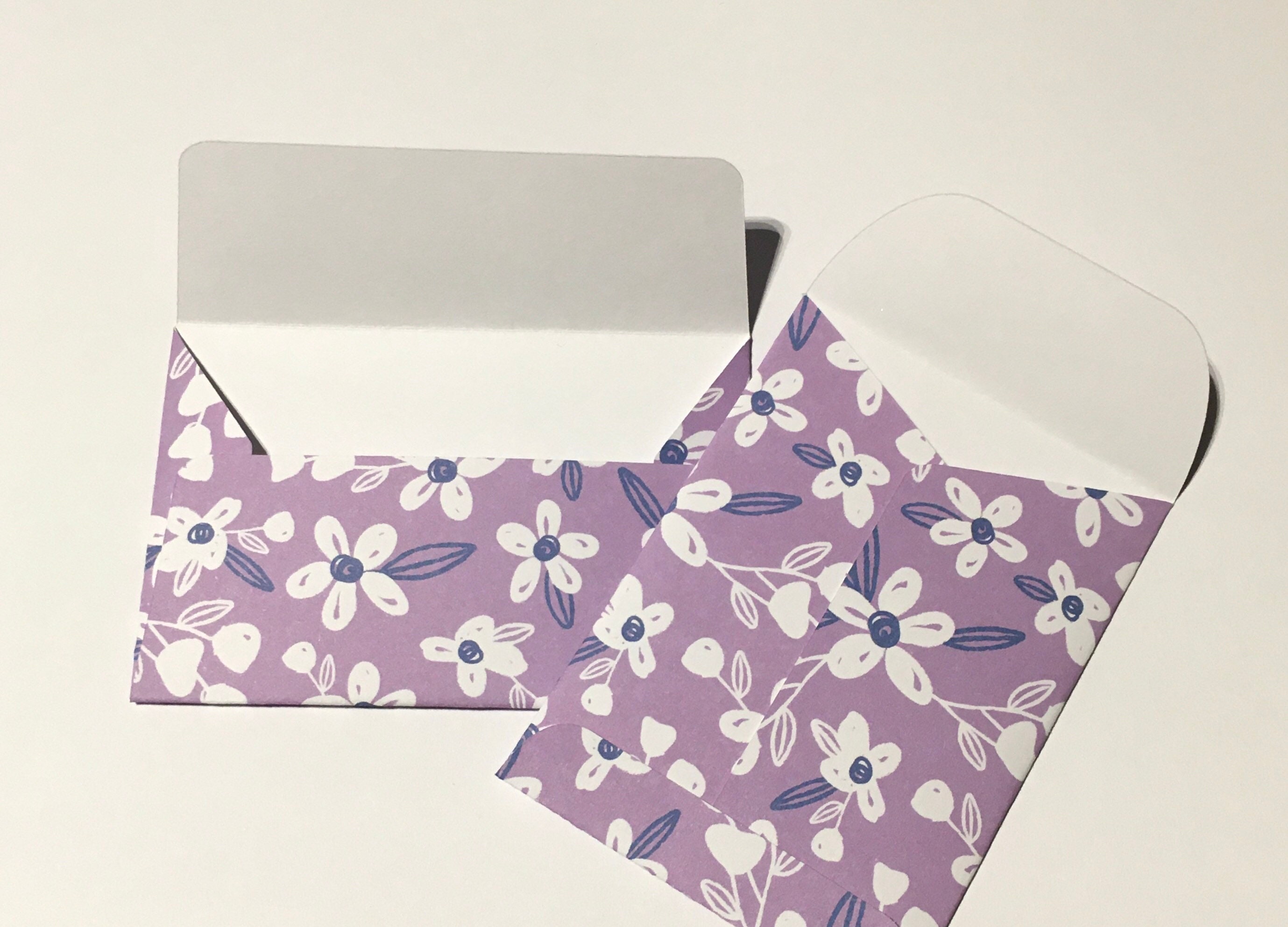 Handmade Envelopes Assorted Patterns & Sizes Premium Etsy