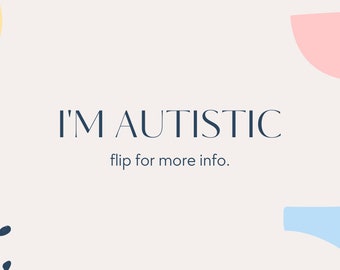 Autism Awareness Cards