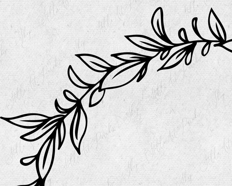 Download Leaves Wreath Svg Png Dxf Flower Leaves Circle Wreath Vector Clipart Cut File Branch Border Simple Wedding Clip Art Wedding Leaf Border Svg Clip Art Art Collectibles Kromasol Com