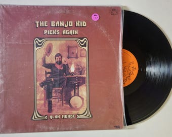Vinilo de Alan Munde "The Banjo Kid Picks Again"
