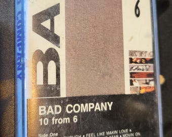 Casete "10 de 6" de Bad Company