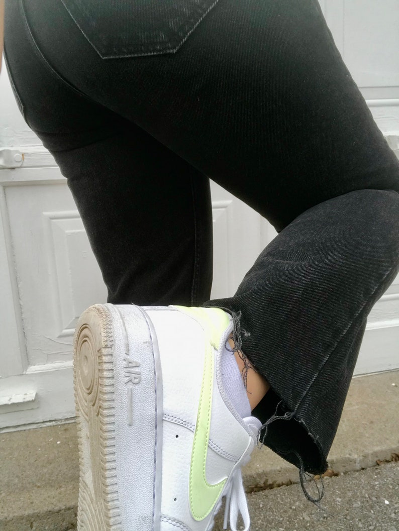 ZARA Hi-Rise straight leg jeans