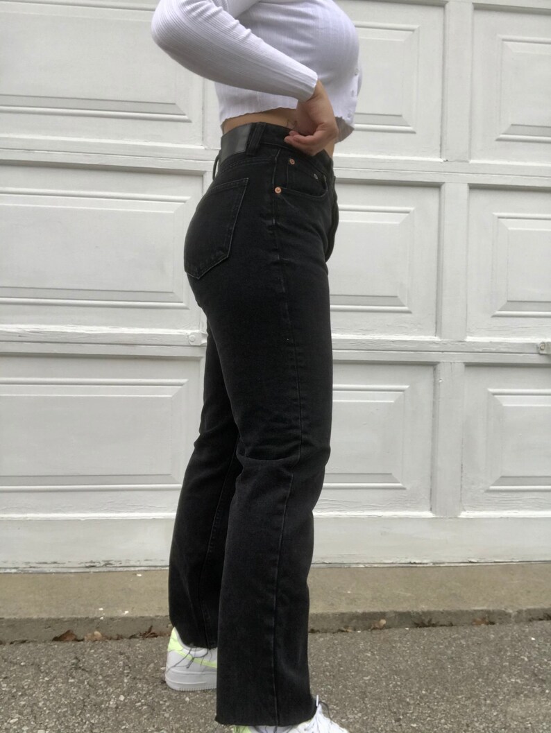 ZARA Hi-Rise straight leg jeans