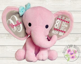 Elephant Personnalise Naissance Annonce Naissance Stat Etsy Elephant Personnalise Naissance Annonce Naissance Stat Etsy