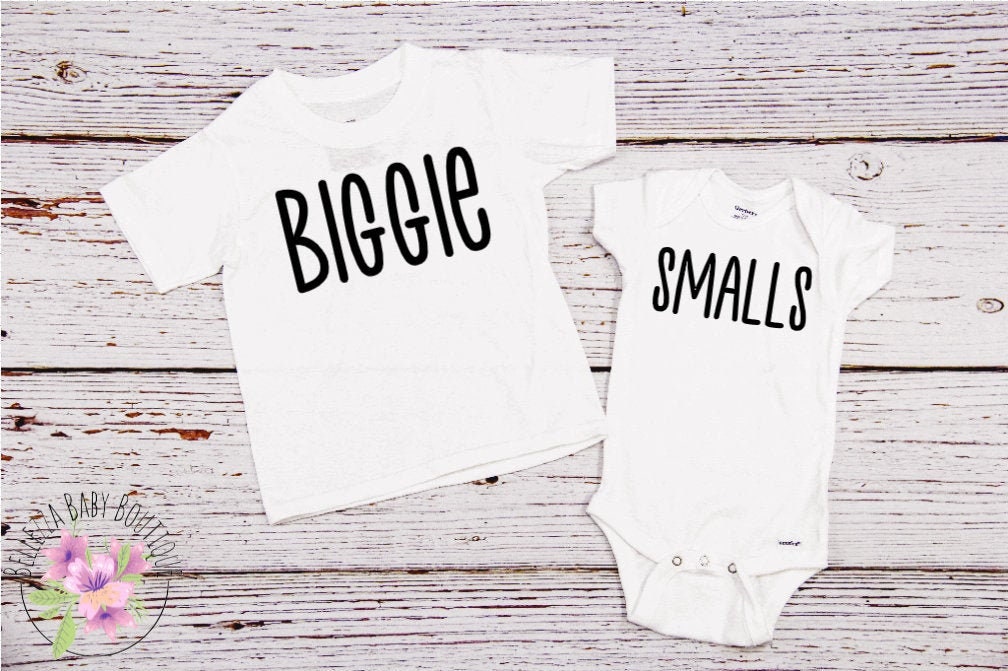 biggie smalls sibling shirts
