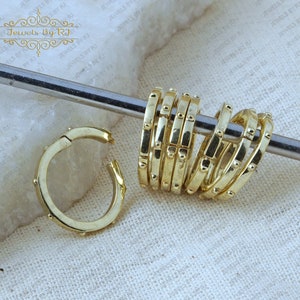 14K Solid Yellow Gold Bail Finding, 14K Gold Openable Bail finding, 14K Yellow Gold Bail, 14K Component Finding, 14K Yellow Gold Finding