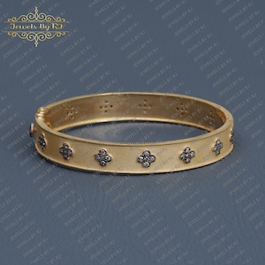 Pave Diamond Designer Bangle, 925 Silver Gold Plating Diamond Bangle, Diamond Silver Bangle, 925 Silver Diamond Jewelry, Pave Diamond Bangle
