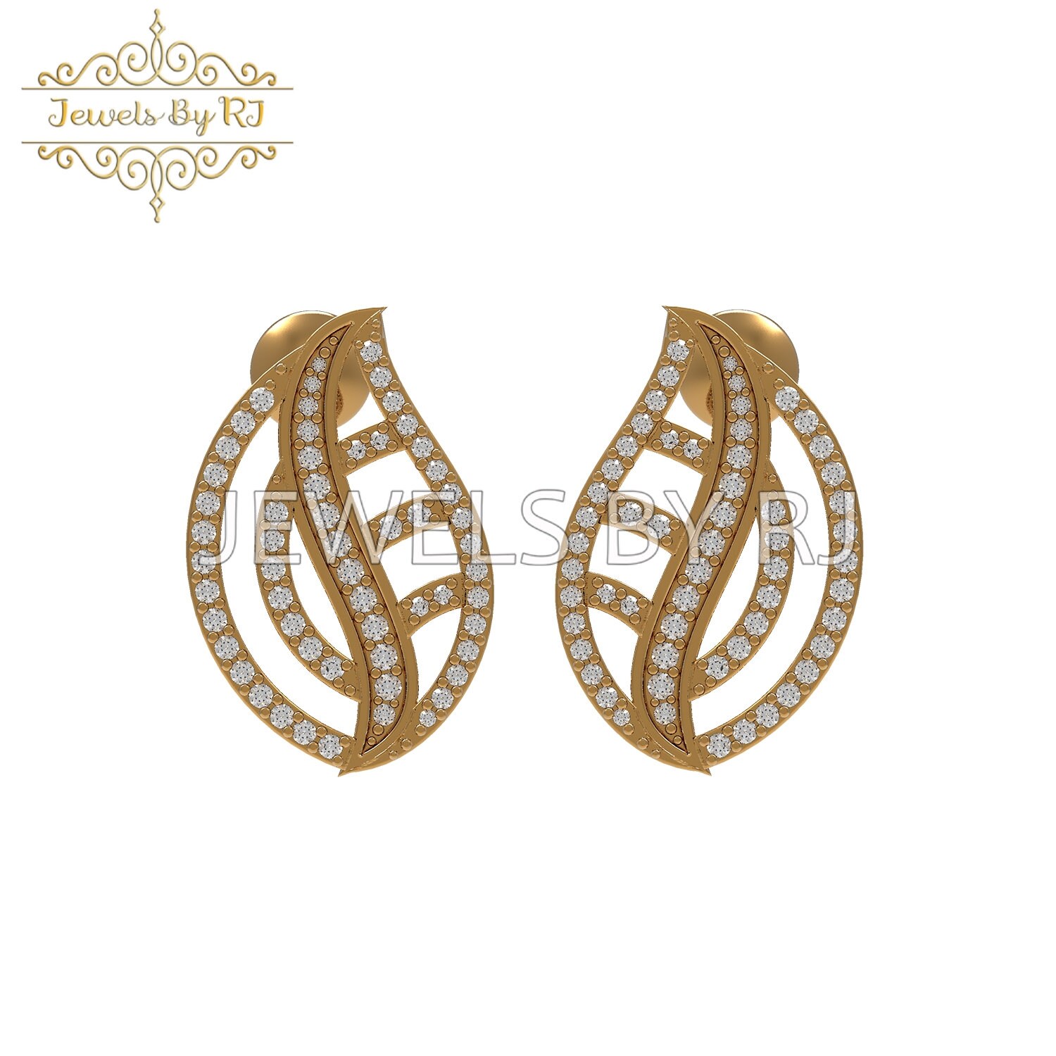New model deals diamond earrings