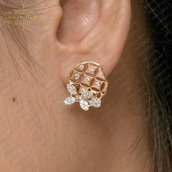 Rose gold 2024 pendant earrings