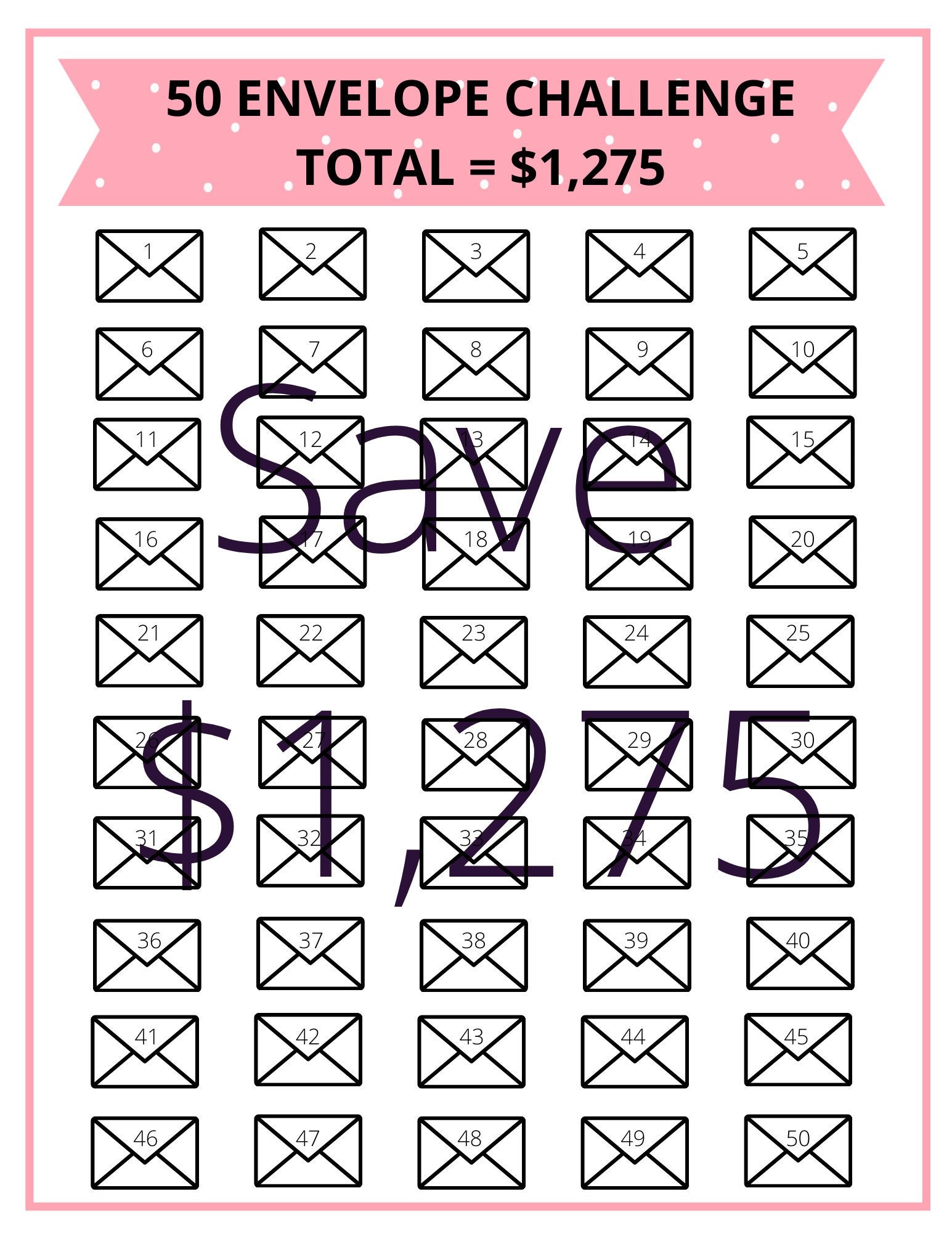 printable-envelope-savings-challenge