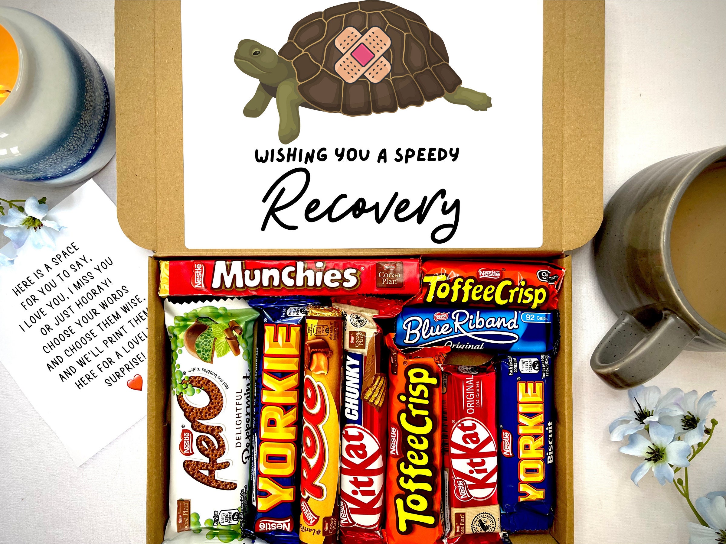 Get Well Soon Pick Me Up | Chocolate Gift Box Hamper | Speedy Recover…