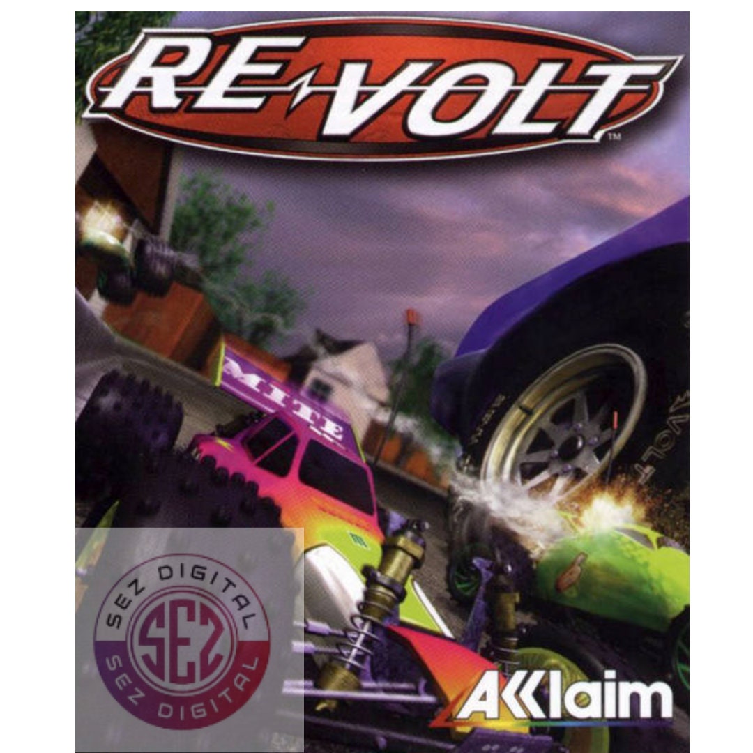 Revolt Racing Game Download Vintage Retro PC Gaming - Etsy