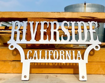BIKE PLAQUE, Motorcycle Plaque, Cruising, Lowrider Bike, Powder Coating, Chrome Plating, Metal Fabrication, Engraving, Polishing