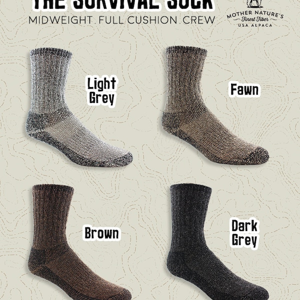 Alpaca Survival Sock