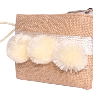 Monedero, Monedero tipo billetera, Mini bolso de maquillaje, Mini bolso, Estuche para joyas, Estuche con cremallera
