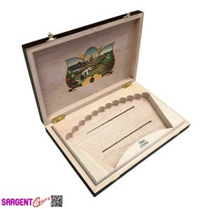 Oliva 135th Aniversario Empty Wooden Cigar Box 13.25x9x1.75