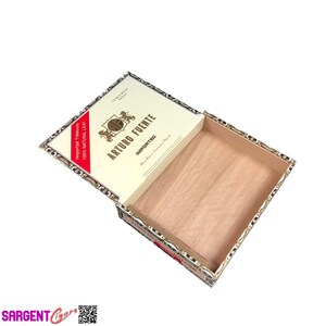 Arturo Fuente Curly Head Empty Cigar Box 9.25x7x2 image 5
