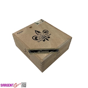 Tatuaje Cabinet 7th Cabinet Empty Wooden Cigar Box 5.75x6.25x2.5