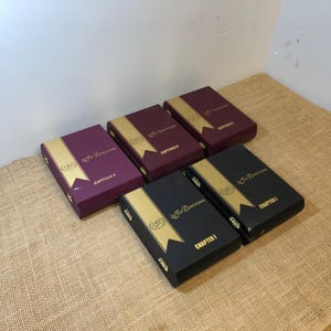 Lot of 5 La Flor Dominicana Empty Wooden Cigar Boxes 8x5.5x2 #18