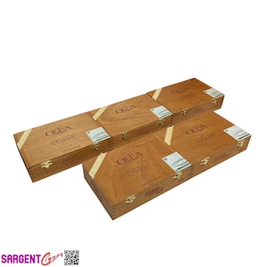 Lot of 5 Oliva Connecticut Robusto Empty Wooden Cigar Boxes 8.5x6x2 #13
