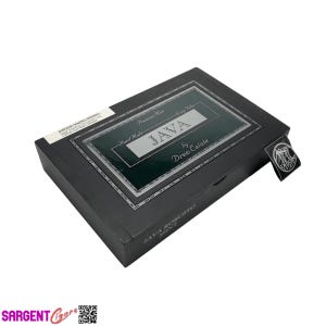 Java Robusto Empty Wooden Cigar Box 10x6.75x2