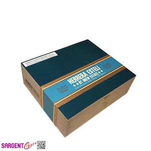Herrera Esteli Maduro Toro Empty Wooden Cigar Box 8.25x7.25x2.75