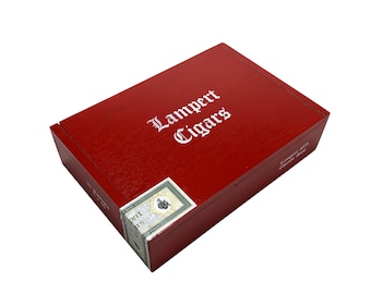 Caja de madera vacía para puros Lampert 1675 Robusto 8,25x5,75x2