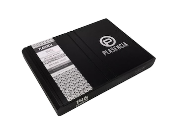 Plasencia 146 Cosecha Robusto Caja de Puros Vacía de Madera 9,25x6,75x1,25