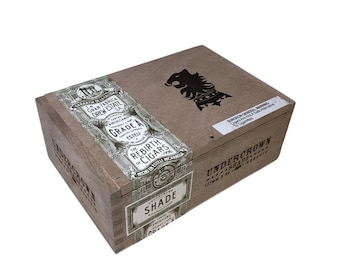 Caja de madera vacía para puros Undercrown Shade Robusto 8.5x6x3.25