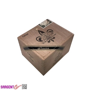 Tatuaje Cabinet Cohetes Empty Wooden Cigar Box 5.5x4.75x3.75
