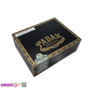 Tabak Especial Robusto Empty Wooden Cigar Box 9x7x3