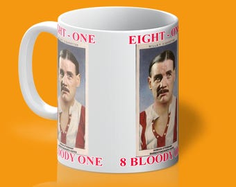 Ripping Yarns Mug, Golden Gordon Mug, Michael Palin Comedy Mug, 1970s British TV, Retro Football Mug, UK Comedy Gift