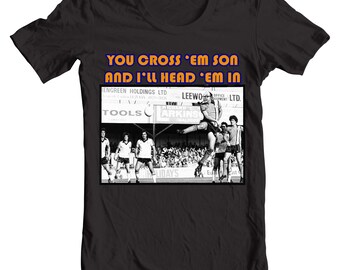 Eric Header T-Shirt Luton Town Football Club 1970s