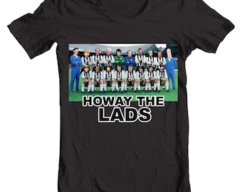 Newcastle Celebrity Team T-Shirt "Howay the Lads!" (NUFC Newcastle United FC)