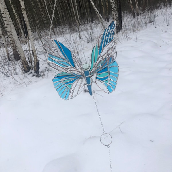 Blue Suncatcher Etsy